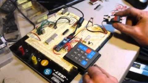 Arduiino keypad to open door lock