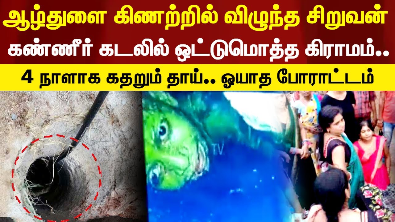 100 அடி ஆழ கிணற்றில் தவறி விழுந்த  நாய் உயிருடன் மீட்பு | Dog | Deep Well | Rescue