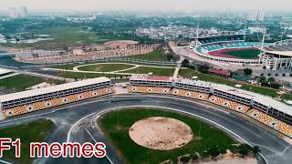 F1 2020 - Vietnam Grand Prix circuit Hanoi Drone View 03-02-2020