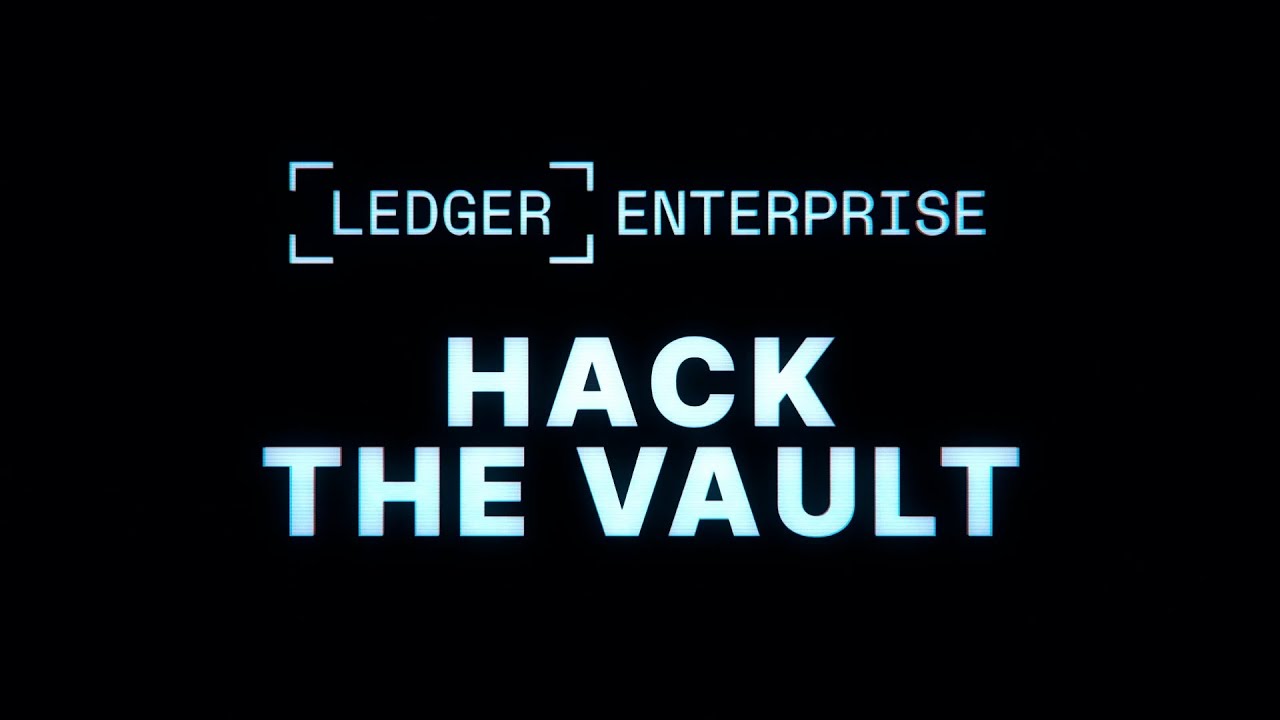 Discover Ledger Enterprise Hack the Vault YouTube