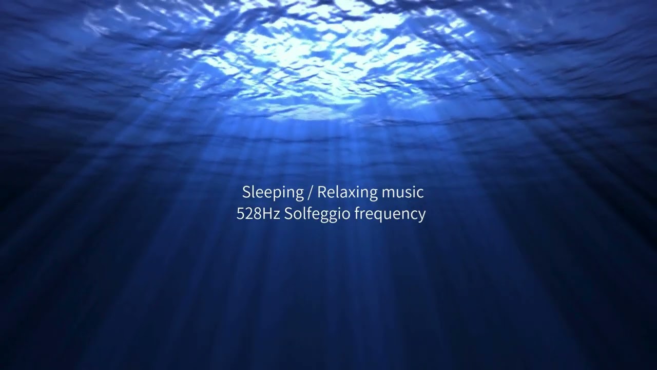 【528Hz】深海の静寂｜心を浄化し深い眠りへ誘うヒーリングミュージック。奇跡の周波数で細胞を修復