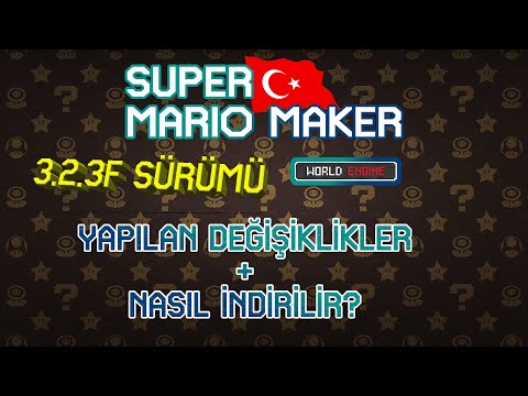 Super Mario Maker : World Engine - 3.2.3 F sürümü (Yenilikler, nasıl indirilir?)