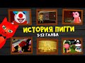 ВСЯ ИСТОРИЯ Пигги роблокс | Piggy roblox | Весь сюжет и все концовки 1-12 главы игры Пигги