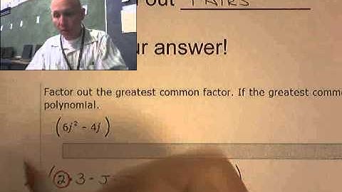 IXL Alg AA.2 Factoring Factor out a monomial