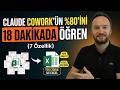 Claude Cowork’ün %80’ini 18 Dakikada Öğren (7 Özellik)