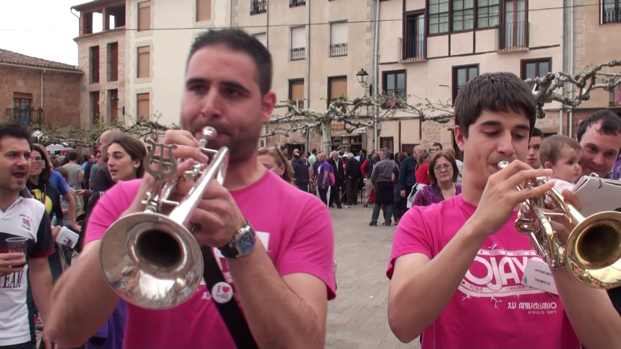 La Charanga Ojayo en el Festival Nacional de Charangas en Poza de la Sal