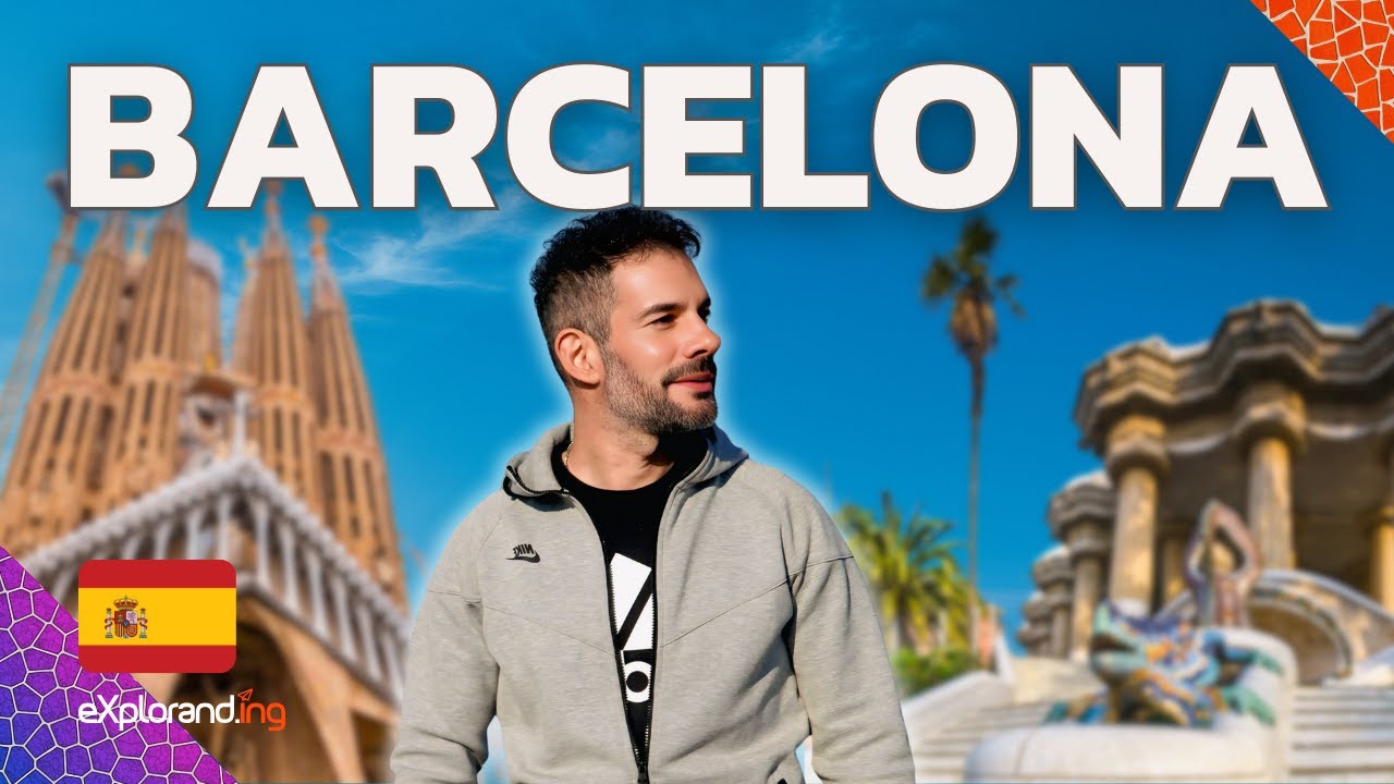 BARCELONA: ¡ESPECTACULAR! 💥 Sagrada Familia, Park Güell y TODO lo IMPRESCINDIBLE 🇪🇸