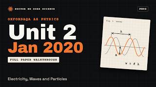 OxfordAQA International AS Physics Unit 2 PH02 January 2020 Full Paper Walkthrough