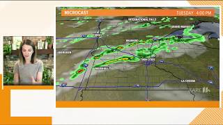 WATCH LIVE: KARE 11 weather update - potential afternoon storms