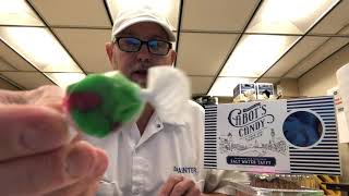 Cabot’s Candy Peach & Watermelon Flavored Salt Water Taffy’s # The Beer Review Guy