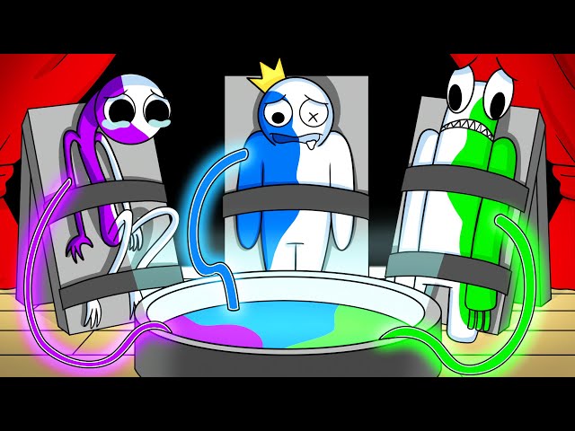 RAINBOW FRIENDS, but the COLORS are SWAPPED?! (Cartoon Animation) 