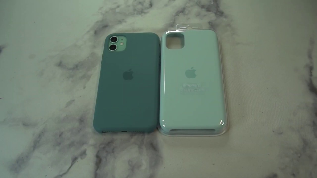 Official Iphone 11 Silicone Case Seafoam Green New Color Review Youtube