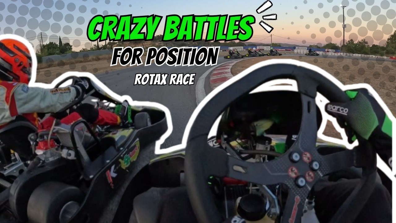 BIG KARTING BATTLES FOR POSITION 💥 | RENTAL ROTAX RACE POV