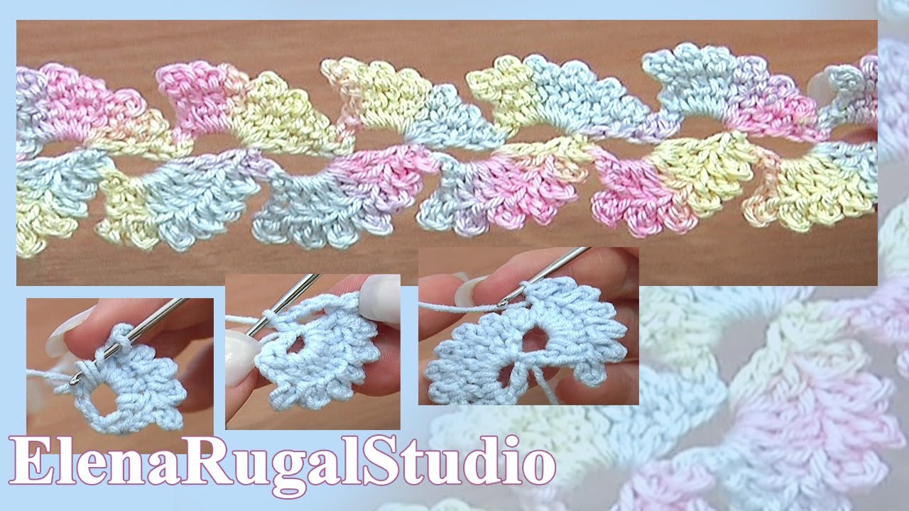 Crochet Floral Cord Video/ CROCHET BRACELET - YouTube