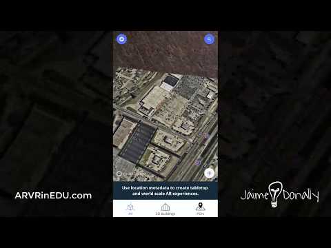3D AR Maps by Mapbox #ARVRinEDU