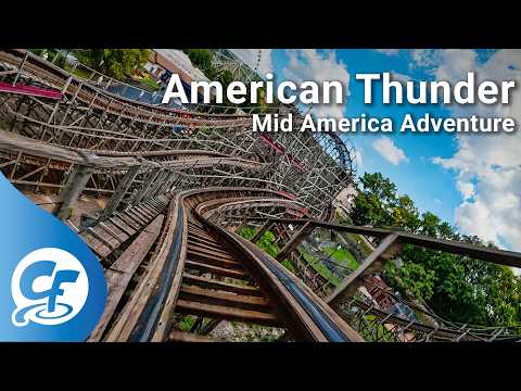 American Thunder front seat on-ride 4K POV Mid America Adventure