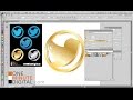 Create a Beveled Gold Logo Using Illustrator&#39;s 3D Tools