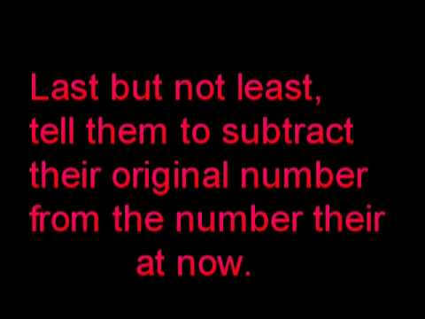 How To Read Minds (Easy Math Trick)