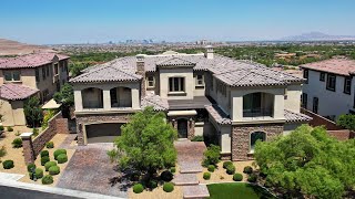 Inside $4.7M Southern Highlands Estate For Sale w/ Strip Views (Las Vegas, NV)