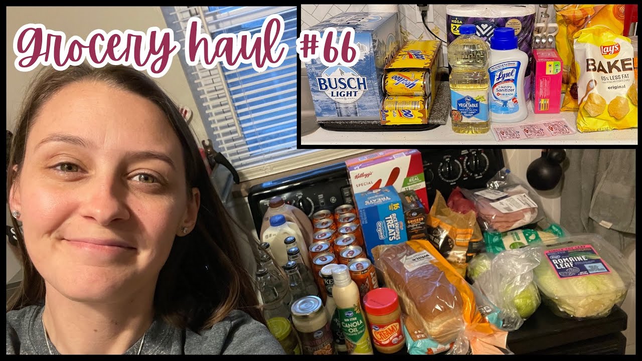 Grocery Haul 66 | Kroger Haul | $170 Haul for a Family of 2 - YouTube