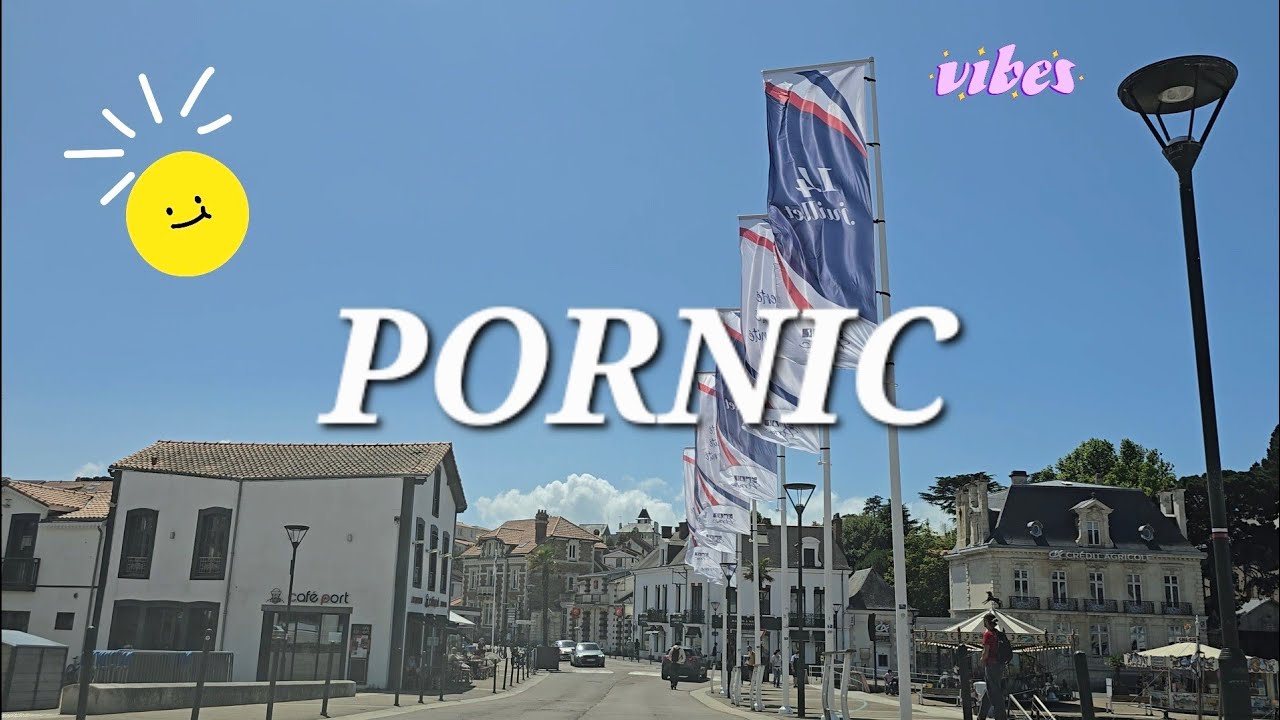 [4K Travel] Pornic 15/07/2025 | Loire-Atlantique, France, 4K, UHD, 2025