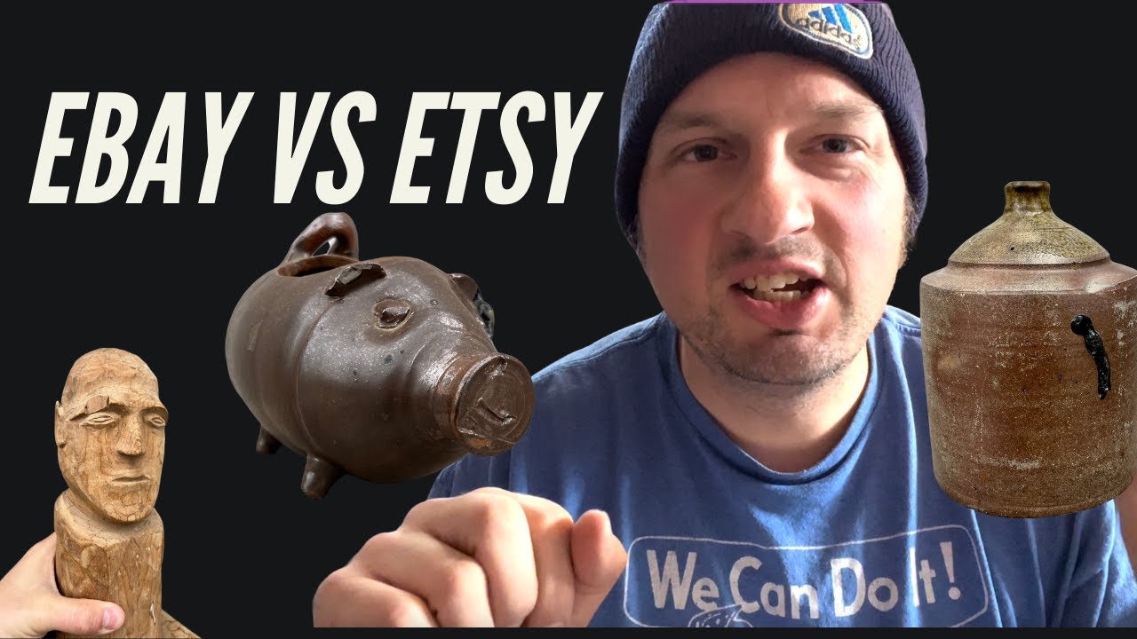 Ebay vs Etsy Listing and Selling Challenge Part 1 YouTube