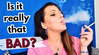 Por que eu fumo dentro de casa agora