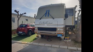 Coachman Catalina Motorhome For Sale On Camping Almafra Campsite In Benidorm, costa Blanca £35,000