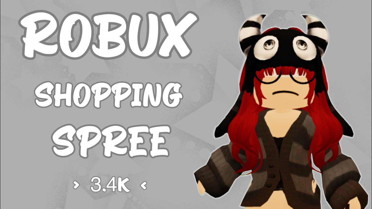robux shopping spree 💕 (3.4K) - YouTube