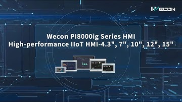 Product introduction-Wecon PI8000ig Series HMI