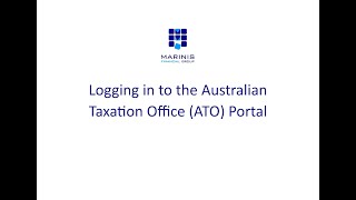 Logging In To The Australian Taxation Office Ato Portal