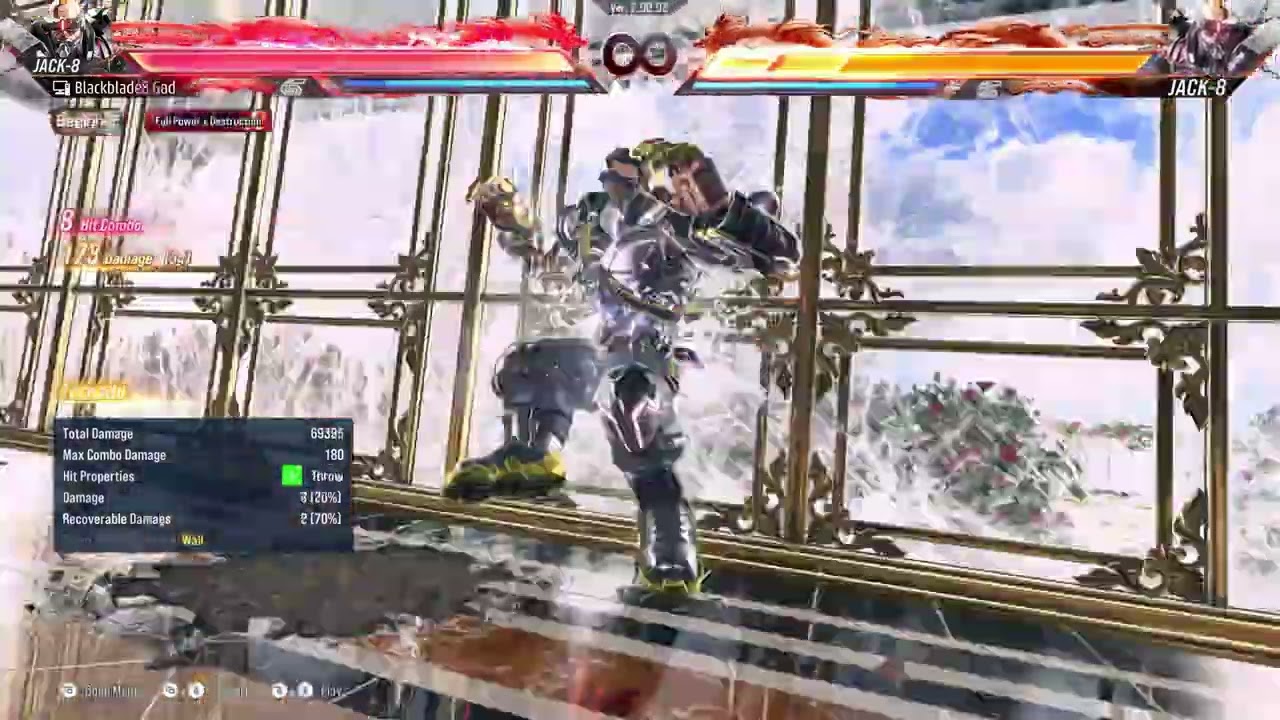 Tekken 8 - Jack-8 New Death Combo Season 2(No Rage Art Usage).