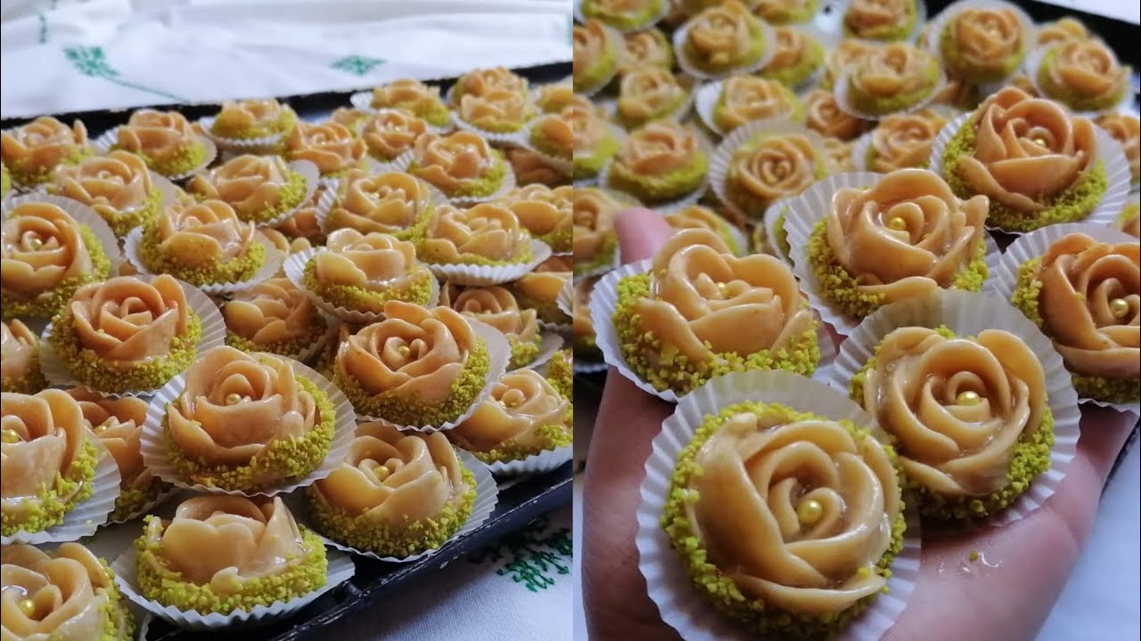 وردة باللوز وطريقة صحيحة باش تصدق لك.