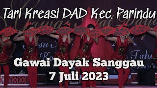 Tari Kreasi Sabang Merah • DAD Kecamatan Parindu • Gawai Dayak Sanggau 2023
