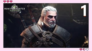 Monster Hunter: World | Trouble in the Ancient Forest (The Witcher 3 Crossover Quest)