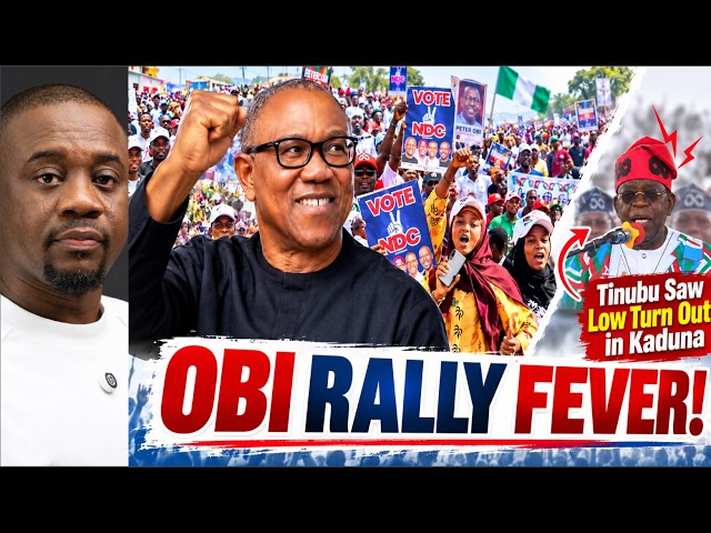 Peter Obi Rally Sweeps Across Nigeria as Tinubu Struggles to Draw Crowds in Kaduna