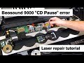 Beosound 9000 "CD Pause" error, laser repair and maintenance tutorial - Bang & Olufsen
