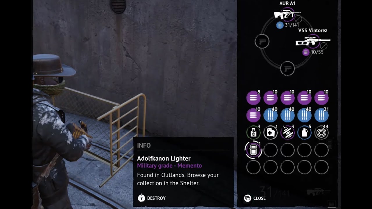 Vigor, bunker lighter on batterie Snodekt in bunker #1