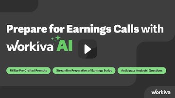Smarter Financial Reporting with Workiva AI