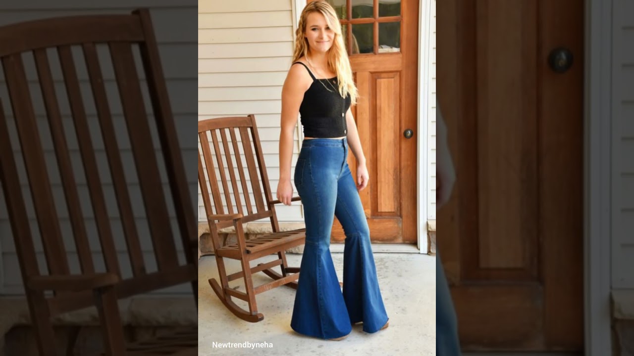 Bell Bottom Jeans Outfit / outfit ideas / 