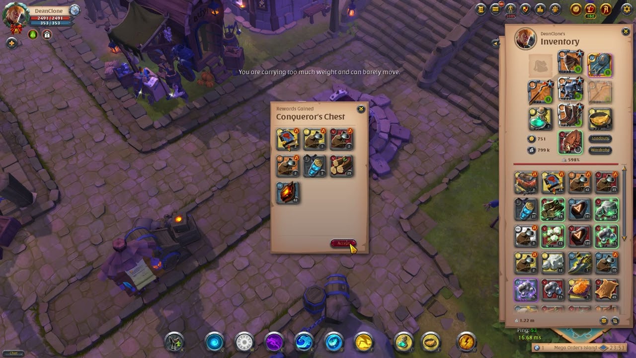 Opening 15x Conqueror's Chest 1 Albion Online YouTube