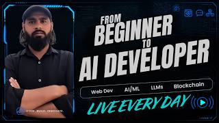 Complete AI Assisted Developer Course LIVE | Build AI Apps, Web Apps & Blockchain Projects | Day-28
