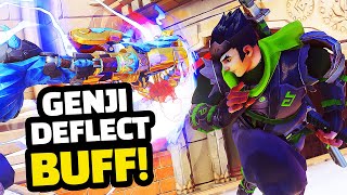 Genji Deflect BUFFED! Moira Healing BUFF!! - Overwatch Experimental Patch Notes!