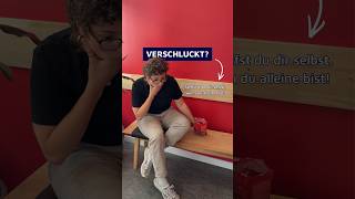 Hast du dich schon mal richtig verschluckt, als du alleine warst? 😳