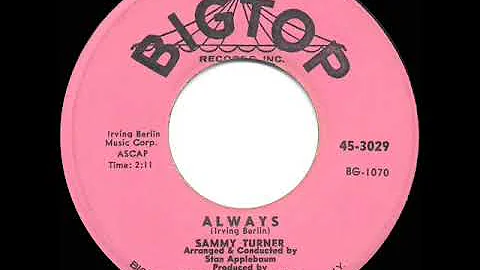 1959 HITS ARCHIVE: Always - Sammy Turner