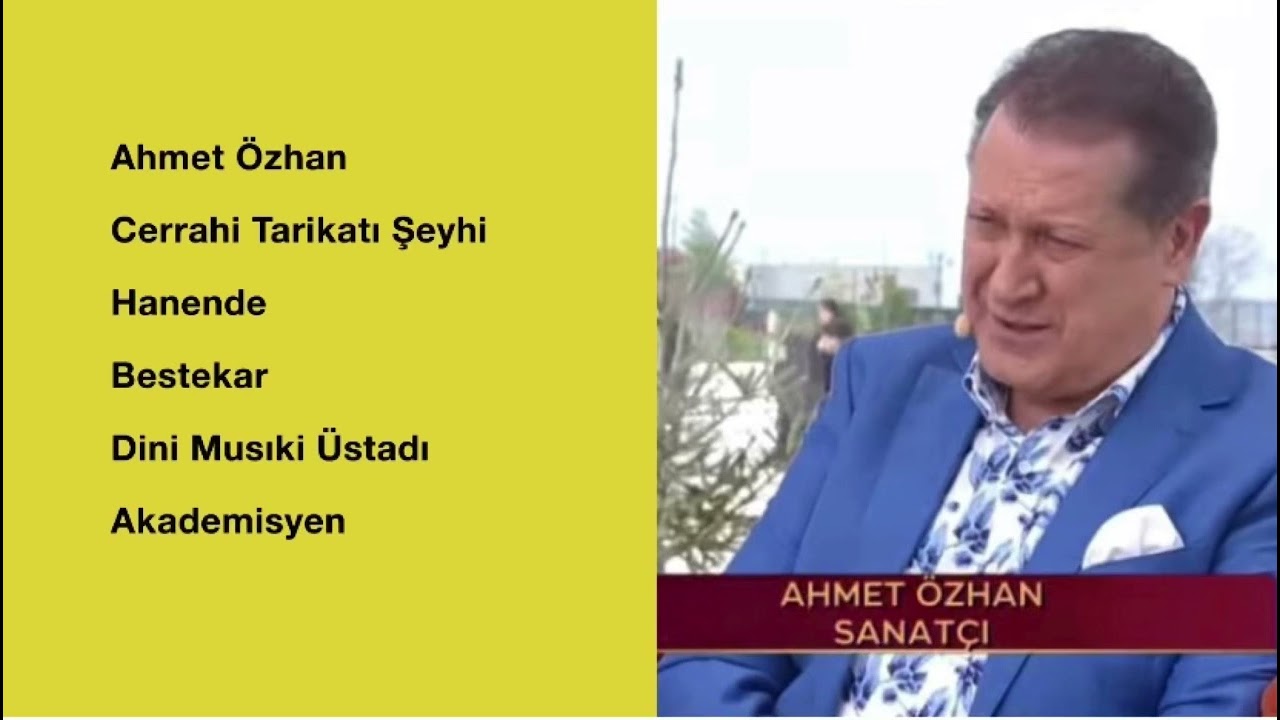 Ahmet Özhan | İlahi | Sadrı Cemil Mürselin (UŞŞAK)