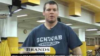 Tom Brands First live Coaches Clinic