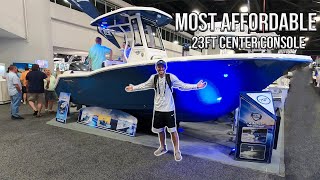 The Most AFFORDABLE 23ft Center Console at the Miami Boat Show 2023