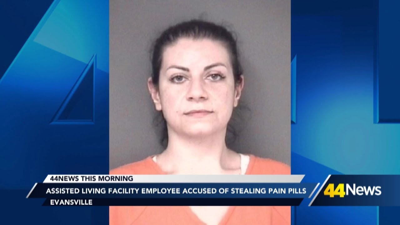 Assisted living facility employee accused of stealing pain pills, giving resident water pills
