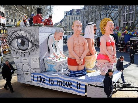 Политическа сатирия на германските карнавали